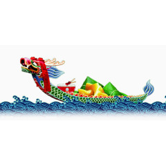 托粽子的龙舟