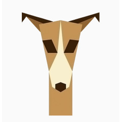 几何动物头像