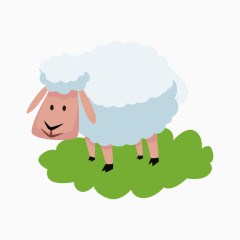 卡通绵羊素材