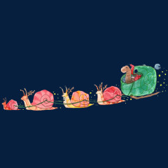 蜗牛雪橇