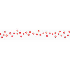 简单红色星星背景