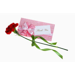 节日贺卡花修饰素材