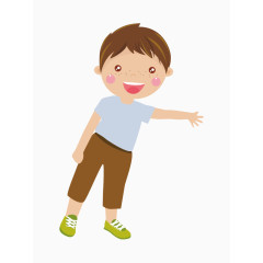 可爱小男生