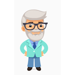 卡通职业医生人物