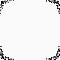 花纹边框
