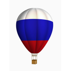 矢量热气球国家