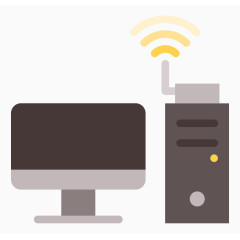 电脑发射器图标