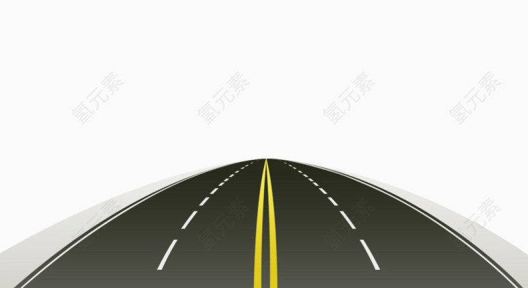 高速公路模型免抠素材