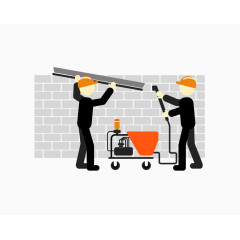 建筑工地场景素材