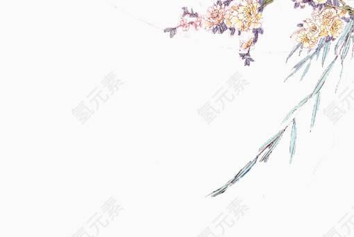 装饰卡通古风配饰素材