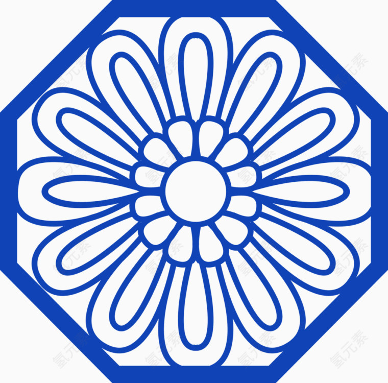 中国风花纹纹理