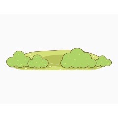 绿色的草地