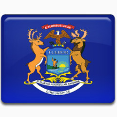 密歇根国旗美国国家偶像