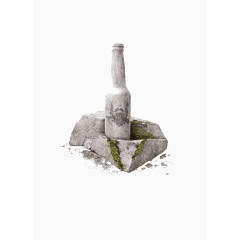 啤酒广告设计图