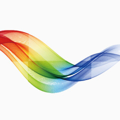 时尚炫彩线条背景设计矢量素材