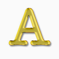 黄金字母A