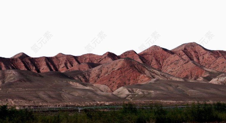 宁夏固原高山地貌风景