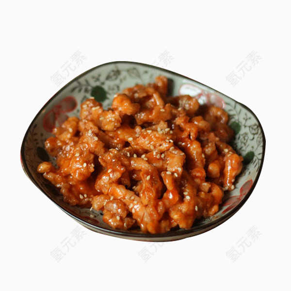 糖醋肉丝素材