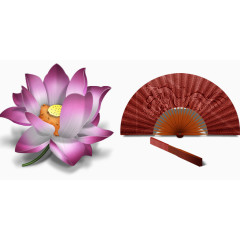 荷花中国风素材