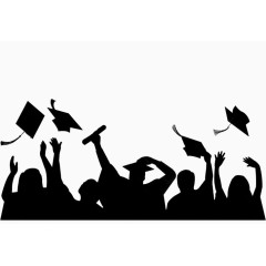 大学毕业季青春不散场背景装饰