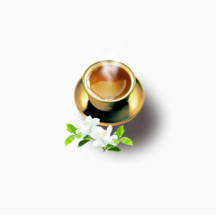 一杯茉莉花茶