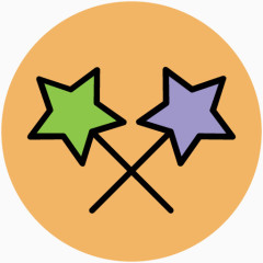 圣诞节素描圣诞节素材 星星装饰