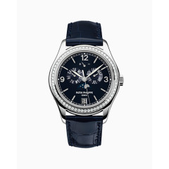 蓝色百达翡丽腕表手表男表