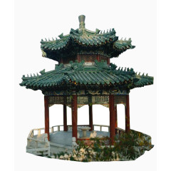 古代凉亭免抠PNG图片素材
