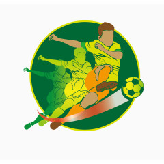 足球运动员矢量下载