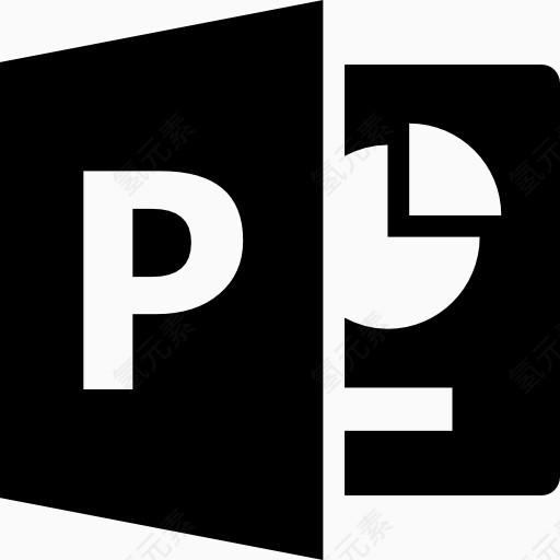 演示文稿标志受版权保护Windows-8-icons