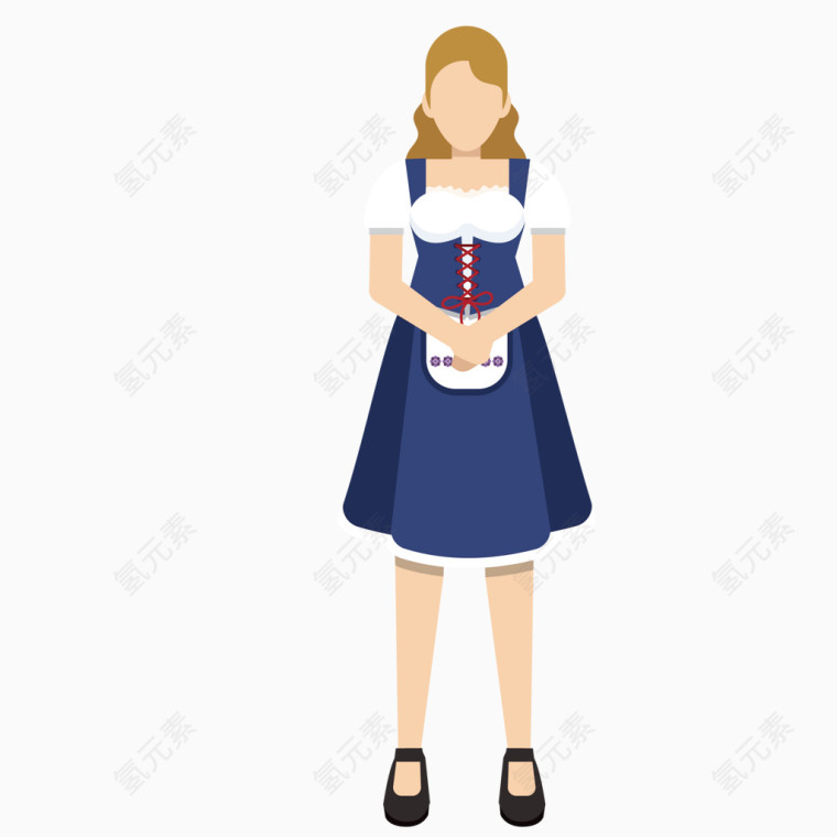 女仆人物