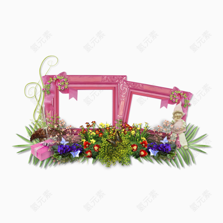 浪漫花纹