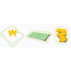 金钱贴纸
