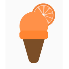 卡通冰淇淋甜品素材