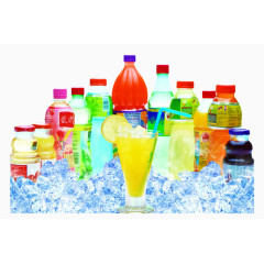 手绘饮料素材冰激凌图片