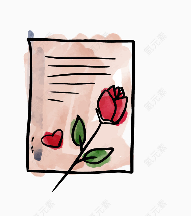 玫瑰花情书
