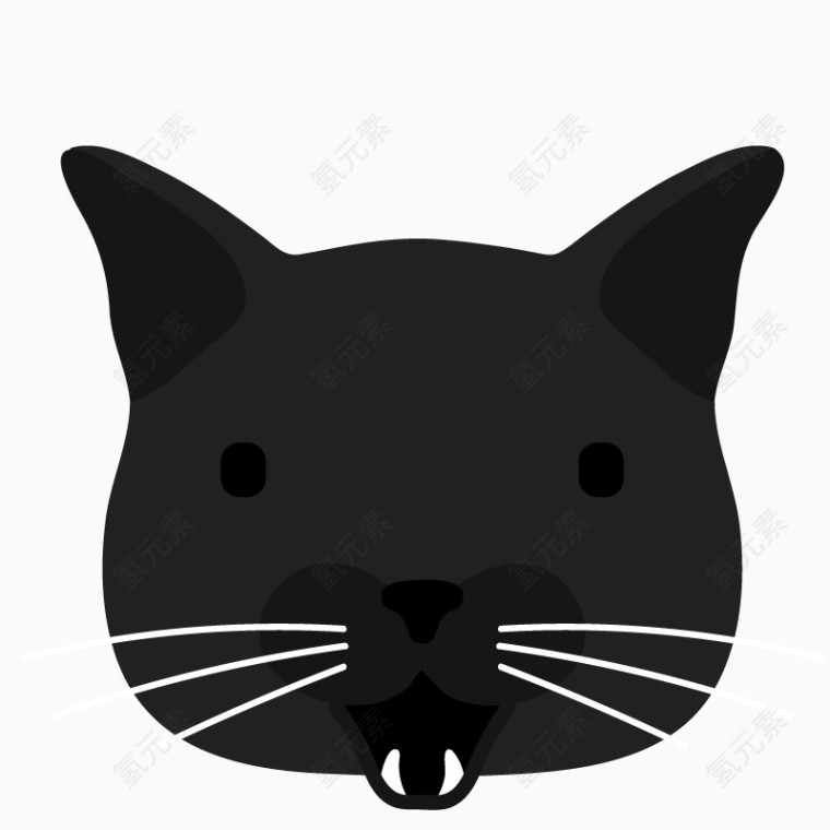 可爱猫咪头像素材