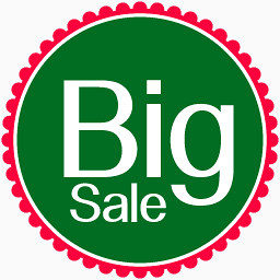 Christmas Big Sale Icon