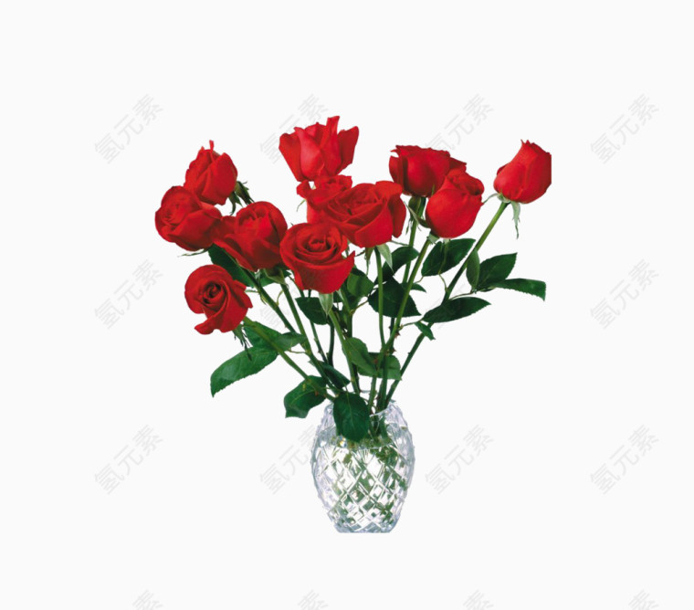 玫瑰花摆件