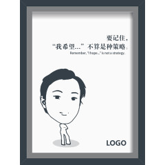 企业文化展板矢量图