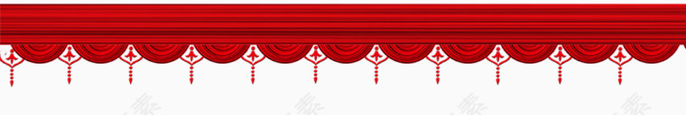 帘幕装饰图
