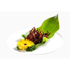 滋味酱鸭舌美食图片素材