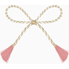 卡通手绘蝴蝶结 