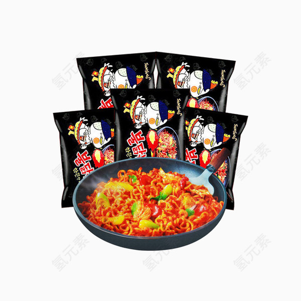 方便面三养火鸡面