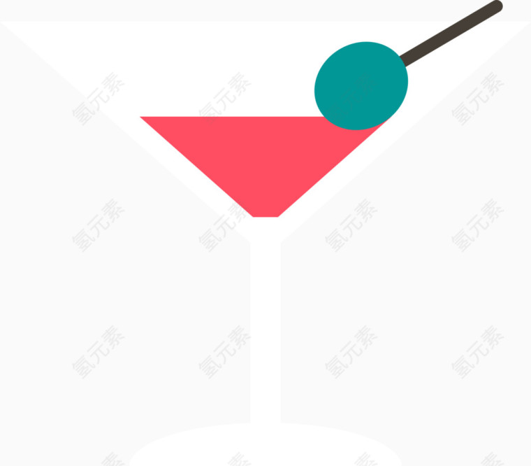 酒杯鸡尾酒