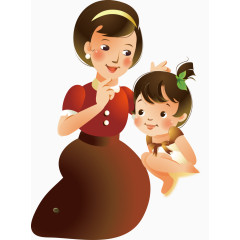 温馨母女