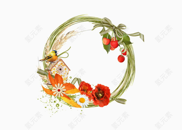 浪漫花纹