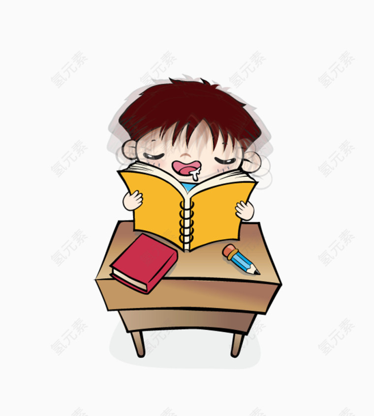 看书的学生