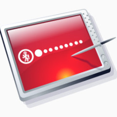 平板电脑红流水线计算机