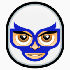 男性面对它们的图标